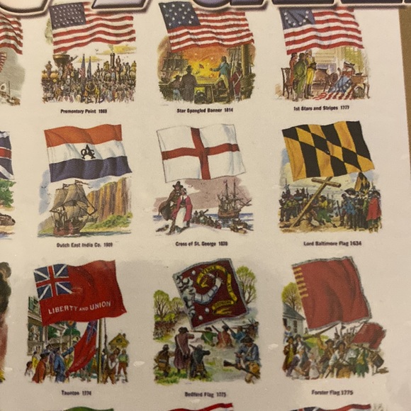 NWOT America’s Story Historic Puzzles: Evolution of The American Flag 550 Pieces - Picture 5 of 15